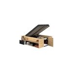 Lit coffre paco 140 x 190 200 cm