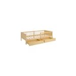 Lit enfant 90x200 cm naturel