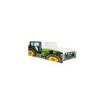 Lit enfant tracteur vert 160x80