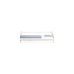 Lit gigogne 90x200 2 matelas bois blanc