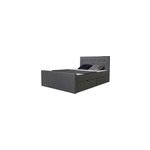 Lit homestyle4u gris Lit homestyle4u gris