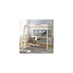 Lit mezzanine avec bureau timon