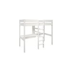 Lit mezzanine + fauteuil extensible bois massif tim
