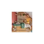 Lit rangement bois massif tara 160 x 200 cm