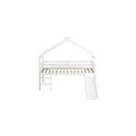 Lit river cabane toboggan blanc