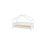 Lit simple kae cabane barri�re blanc