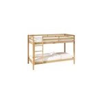 Lit superpos� jip naturel + matelas