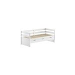 Lit vipack blanc