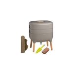 Lombricomposteur urbalive gris