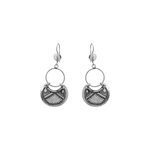Longue boucle d'oreille touareg ethnique