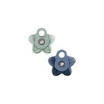 Lot de 2 anneaux de dentition bleu