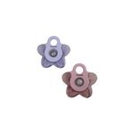 Lot de 2 anneaux de dentition rose