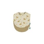 Lot de 2 bavoirs de naissance lively lion