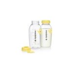 Lot de 2 biberons de recueil 250 ml