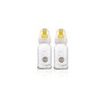 Lot de 2 biberons verre 3 / 24 mois - 120