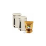Lot de 2 bokashi organko 2 - blanc Lot de 2 bokashi organko 2 - blanc