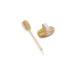 Lot de 2 brosses  poils en bambou 42