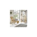 Lot de 2 fauteuils en rotin relax