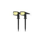 Lot de 2 projecteur paysagiste solaire Lot de 2 projecteur paysagiste solaire