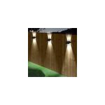 Lot de 2 projecteurs solaires noir blinky Lot de 2 projecteurs solaires noir blinky