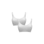 Lot de 2 soutiens - gorge allaitement blanc - m