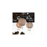Lot de 3 lampions solaires himalaya