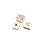 Lot de 3 lunch box les pomme