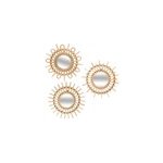 Lot de 3 miroirs rotin soleil d28