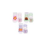 Lot 3 paires chaussettes rayes pastel