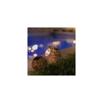 Lot de 3 rochers solaires marron rocky