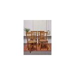 Lot de 4 chaises bistrot en bois n�906