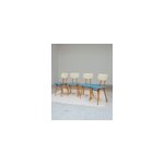 Lot de 4 chaises thonet en bois n�1192