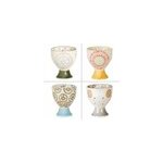 Lot de 4 coquetiers bohème Lot de 4 coquetiers bohème