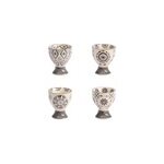 Lot de 4 coquetiers nelson