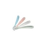 Lot de 4 cuillres 1er age silicone