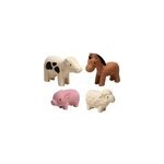 Lot de 4 figurines animaux de la ferme