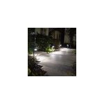 Lot de 4 potelets solaires � piquer noir ostry