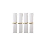 Lot de 4 ronds de serviettes c urs