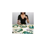 Lot de 6 assiettes plates en mlamine