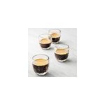 Lot de 6 tasses expresso fleurs, troquet