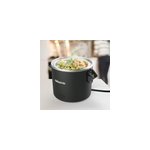 Lunch box chauffant noir detoximix meal