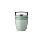 Lunch pot ellipse mini - nordic sage Lunch pot ellipse mini - nordic sage