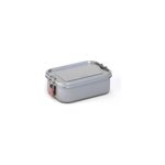 Lunchbox avec insert et fermoirs roses