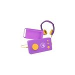 Lunii - ma fabrique à histoires violette avec son casque assorti violet et sa Lunii - ma fabrique à histoires violette avec son casque assorti violet et sa