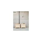 Maïa, la paire de chevets en bois n°154 Maïa, la paire de chevets en bois n°154