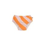 Maillot de bain anti - fuite rayures orange (13 - 24 mois)