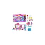 Maison de poup�e barbie avec accessoires et poup�e