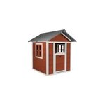 Maisonnette en bois rouge sunny lodge