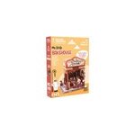 Maquette 3d en bois - vitrine bakehouse