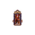 Maquette serre - livres �clair�e atelier du magicien rolife